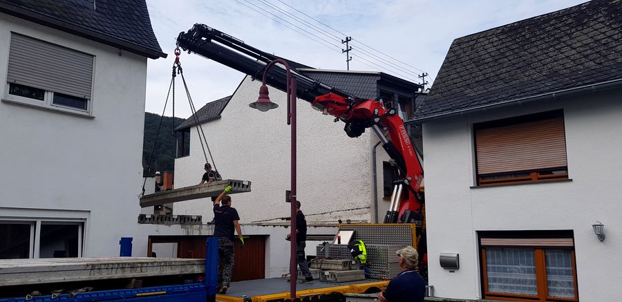 Altbausanierung mit Spannbeton-Hohlplatten – Aufstockung Bestandsgebäude