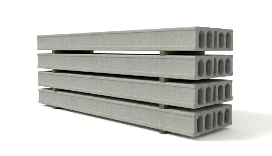 Richtiges Lagern von Spannbetonplatten auf der Baustelle